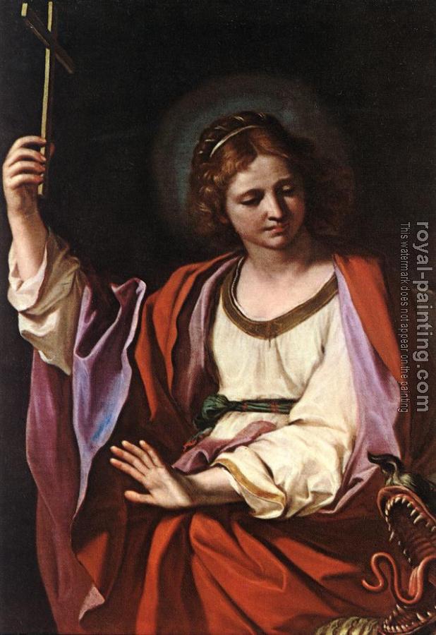 Guercino : St Marguerite